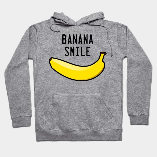Banana Smile Style Fashion Summer Design Hoodie by PlimPlom
